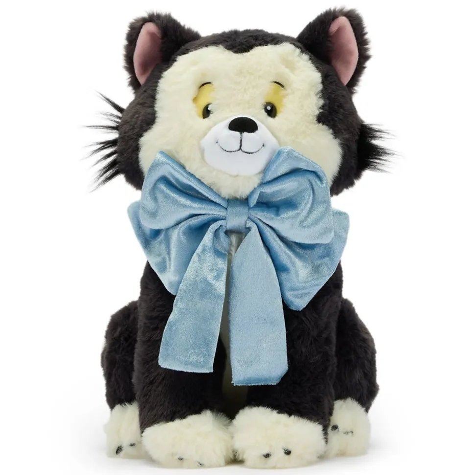 Figaro Plush with Bow – Pinocchio – 12 1/2'' – Disney Store Japan