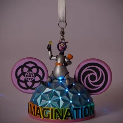 Figment Light-Up Ear Hat Ornament – EPCOT