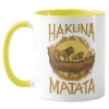 'Hakuna Matata'' Woodcut Design Mug – The Lion King 2019 Film – Customizable