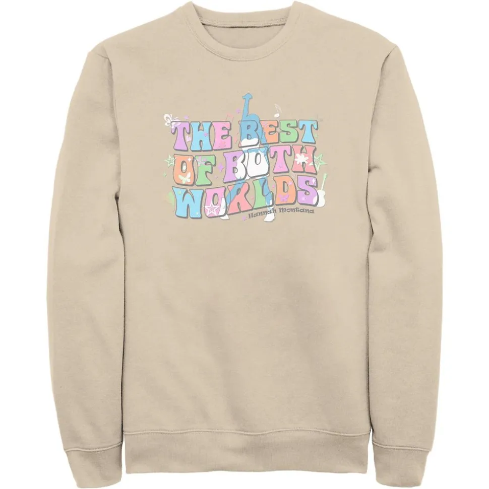 Hannah Montana ''Best of Both Worlds'' Pullover Sweatshirt for Adults
