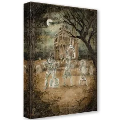 Hitchhiking Ghosts ''Traveling by Moonlight'' Gallery Wrapped Canvas by Trevor Mezak – Limited Edition