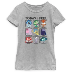 Inside Out 2 ''Today I Feel'' T-Shirt for Girls