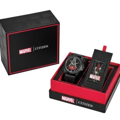 Iron Man Watch for Adults with Pin Set by Citizen