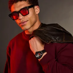 Iron Man Watch for Adults with Pin Set by Citizen
