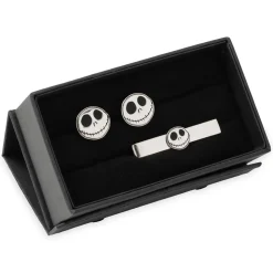 Jack Skellington Cufflinks and Tie Clip Set – The Nightmare Before Christmas
