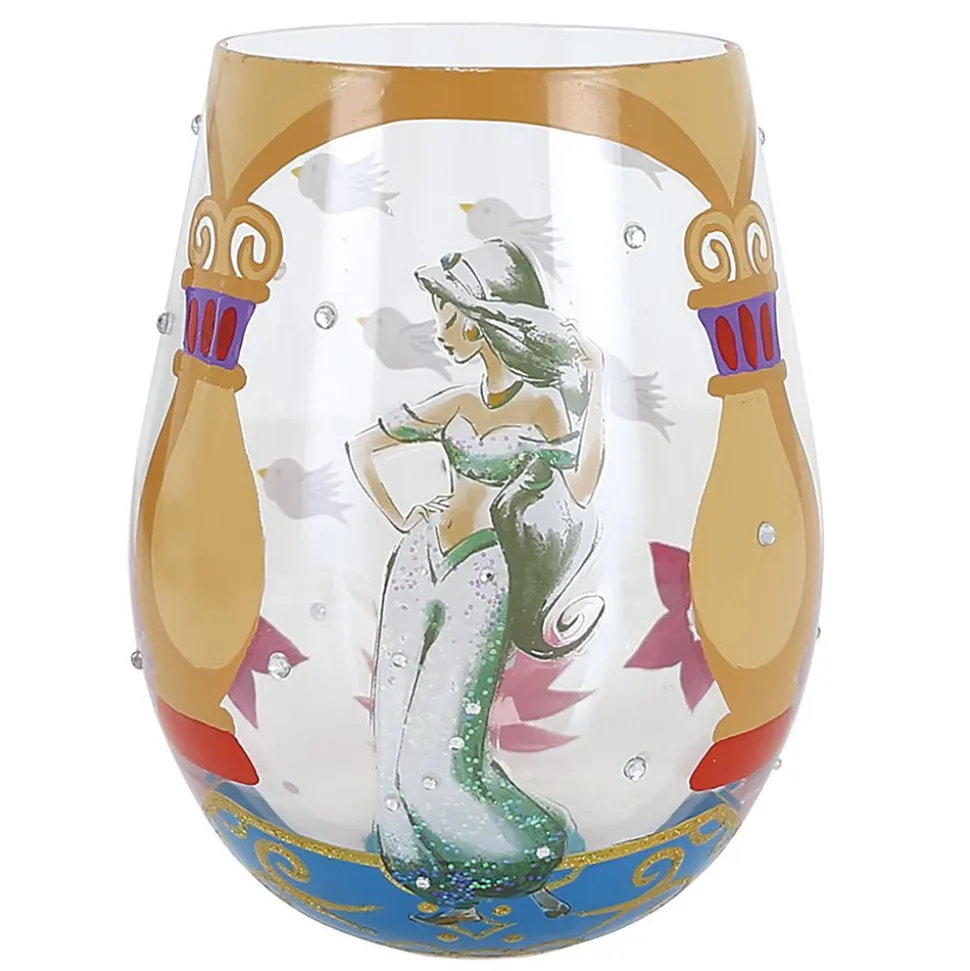 Jasmine ''Let Your Dreams Soar!'' Stemless Glass by Lolita – Aladdin