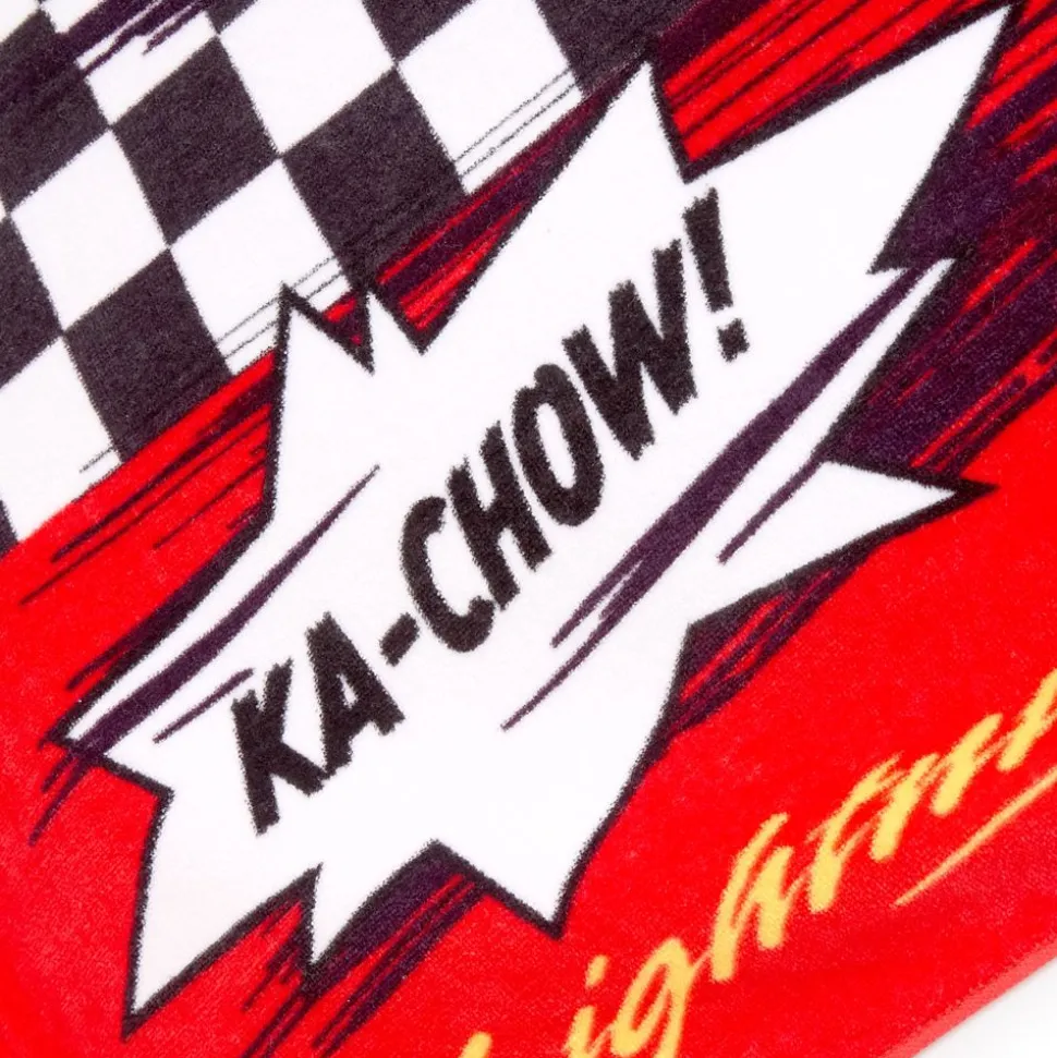Lightning McQueen Beach Towel – Cars – Personalized