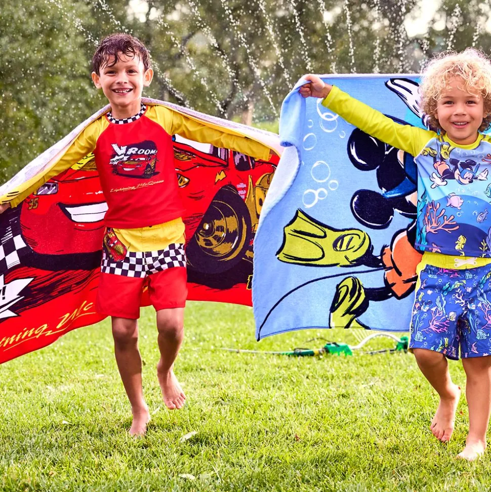 Lightning McQueen Beach Towel – Cars – Personalized