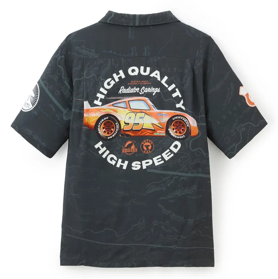 Lightning McQueen Button Down Shirt for Adults – Cars