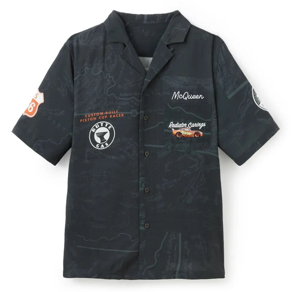 Lightning McQueen Button Down Shirt for Adults – Cars