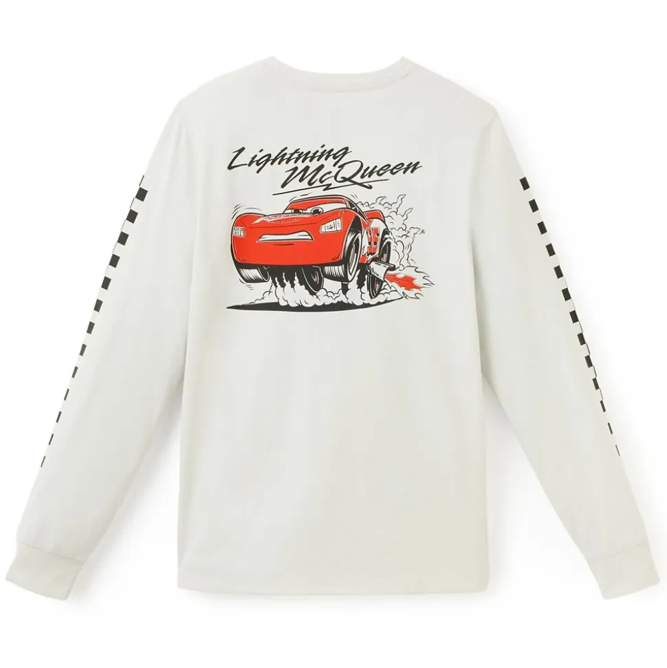 Lightning McQueen Long Sleeve T-Shirt for Adults – Cars