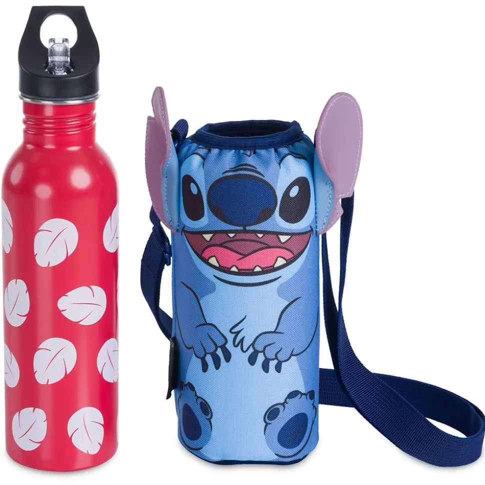 Lilo & Stitch Stainless Steel Water Bottle with Cooler Set