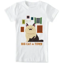 Luca: ''Big Cat in Town'' T-Shirt for Kids – Customizable