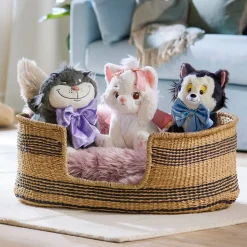 Lucifer Plush with Bow – Cinderella – 12 1/4'' – Disney Store Japan