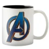 Marvel's Avengers: Endgame – Avengers Blue & Gold Logo Two-Tone Coffee Mug – Customizable