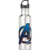 Marvel's Avengers: Endgame – Avengers Blue & Gold Logo Stainless Steel Water Bottle – Customizable