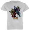 Marvel's Avengers: Infinity War Paint Splatter T-Shirt for Girls – Customizable