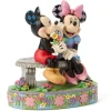 Mickey and Minnie Mouse ''A Blooming Romance'' Figure by Jim Shore