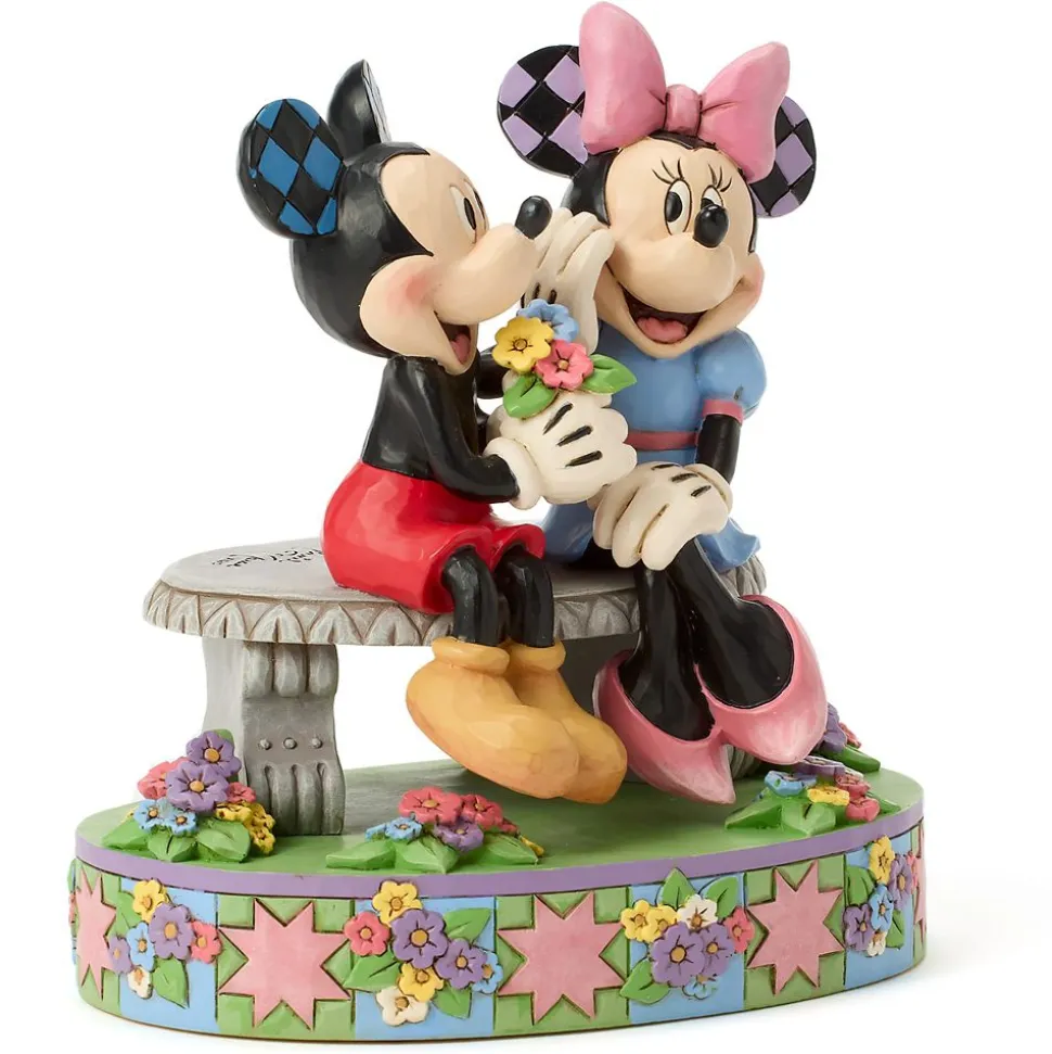 Mickey and Minnie Mouse ''A Blooming Romance'' Figure by Jim Shore