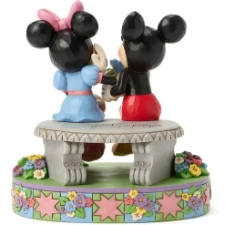 Mickey and Minnie Mouse ''A Blooming Romance'' Figure by Jim Shore