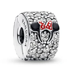 Mickey and Minnie Mouse Clip Charm by Pandora – Disney Parks