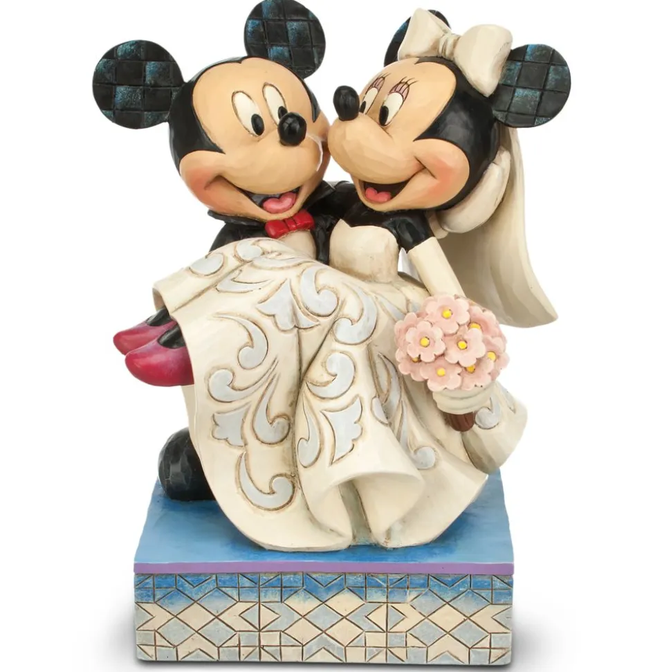 Mickey and Minnie Mouse ''Congratulations!'' Figure by Jim Shore