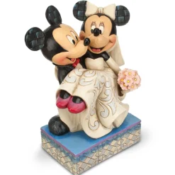Mickey and Minnie Mouse ''Congratulations!'' Figure by Jim Shore