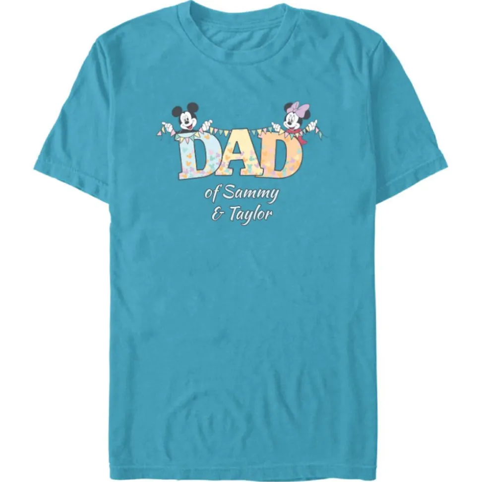 Mickey and Minnie Mouse ''Dad'' T-Shirt – Customized