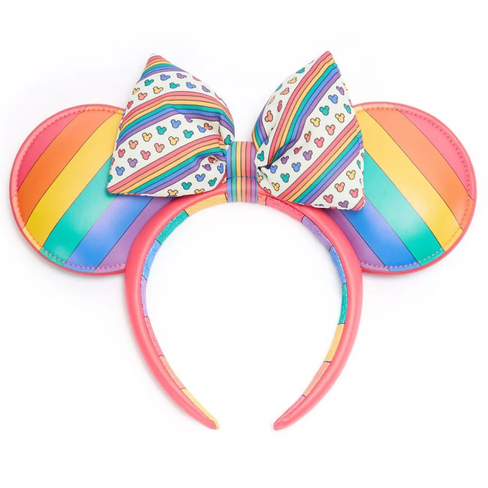 Mickey and Minnie Mouse Ear Headband for Adults – Disney Pride Collection