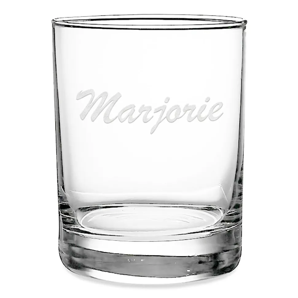 Mickey and Minnie Mouse Glass Set by Arribas – Walt Disney World – Personalized