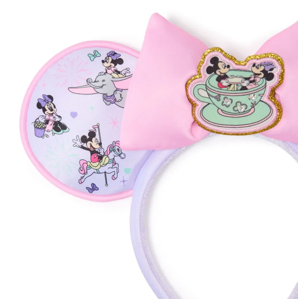 Mickey and Minnie Mouse in the Parks Ear Headband by Stoney Clover Lane