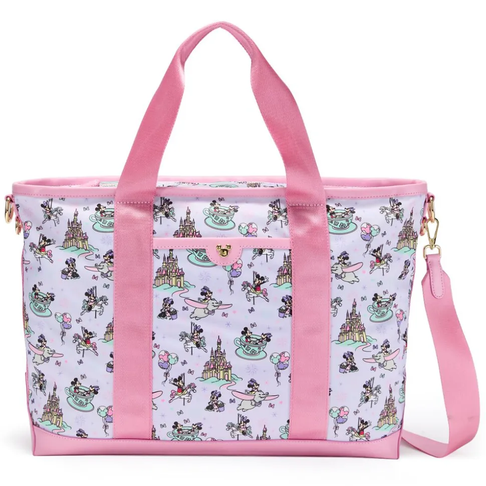 Mickey and Minnie Mouse in the Parks Weekend Tote Bag by Stoney Clover Lane – Exclusive