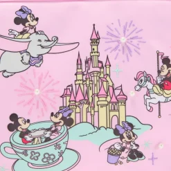 Mickey and Minnie Mouse in the Parks Large Pouchette by Stoney Clover Lane – Exclusive