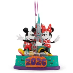 Mickey and Minnie Mouse Light-Up Ornament – Walt Disney World 2026