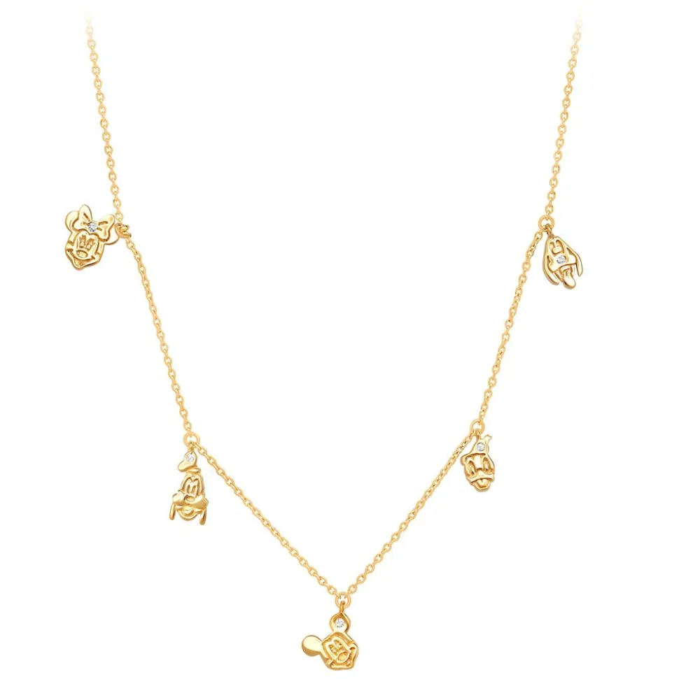 Mickey Mouse and Friends Charm Necklace by CRISLU