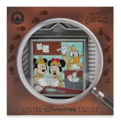 Mickey Mouse and Friends – Disney Daring Detectives Jumbo Pin – Limited Edition