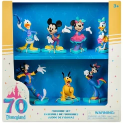 Mickey Mouse and Friends Figure Set – Disneyland 70th Anniversary