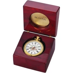 Mickey Mouse and Friends Holiday Pocket Watch by Bulova – Disney Store Exclusive