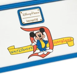 Mickey Mouse and Friends Loungefly Crossbody Bag – Disneyland 70th Anniversary