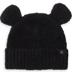 Mickey Mouse Beanie Hat for Kids by Barefoot Dreams – Black