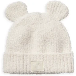 Mickey Mouse Beanie Hat for Kids by Barefoot Dreams - Cream
