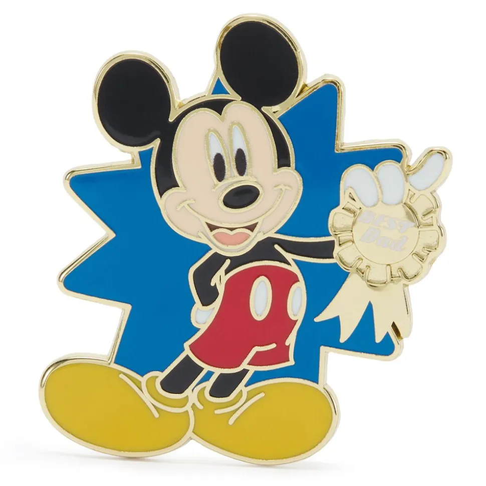 Mickey Mouse ''Best Dad'' Pin