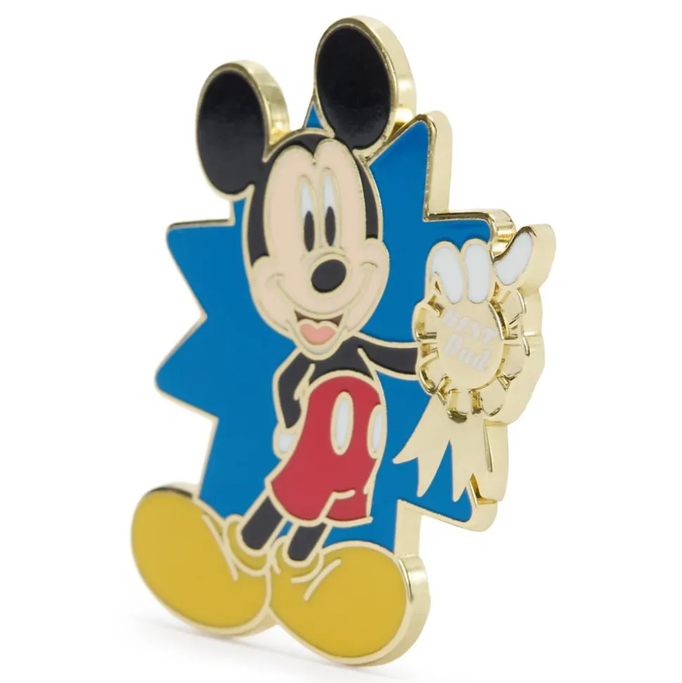 Mickey Mouse ''Best Dad'' Pin