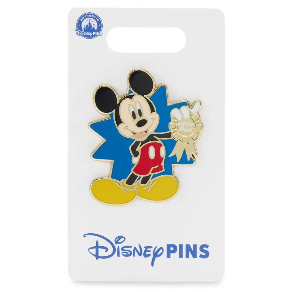Mickey Mouse ''Best Dad'' Pin