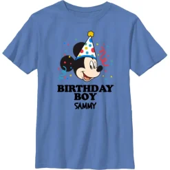 Mickey Mouse ''Birthday Boy'' T-Shirt – Customized