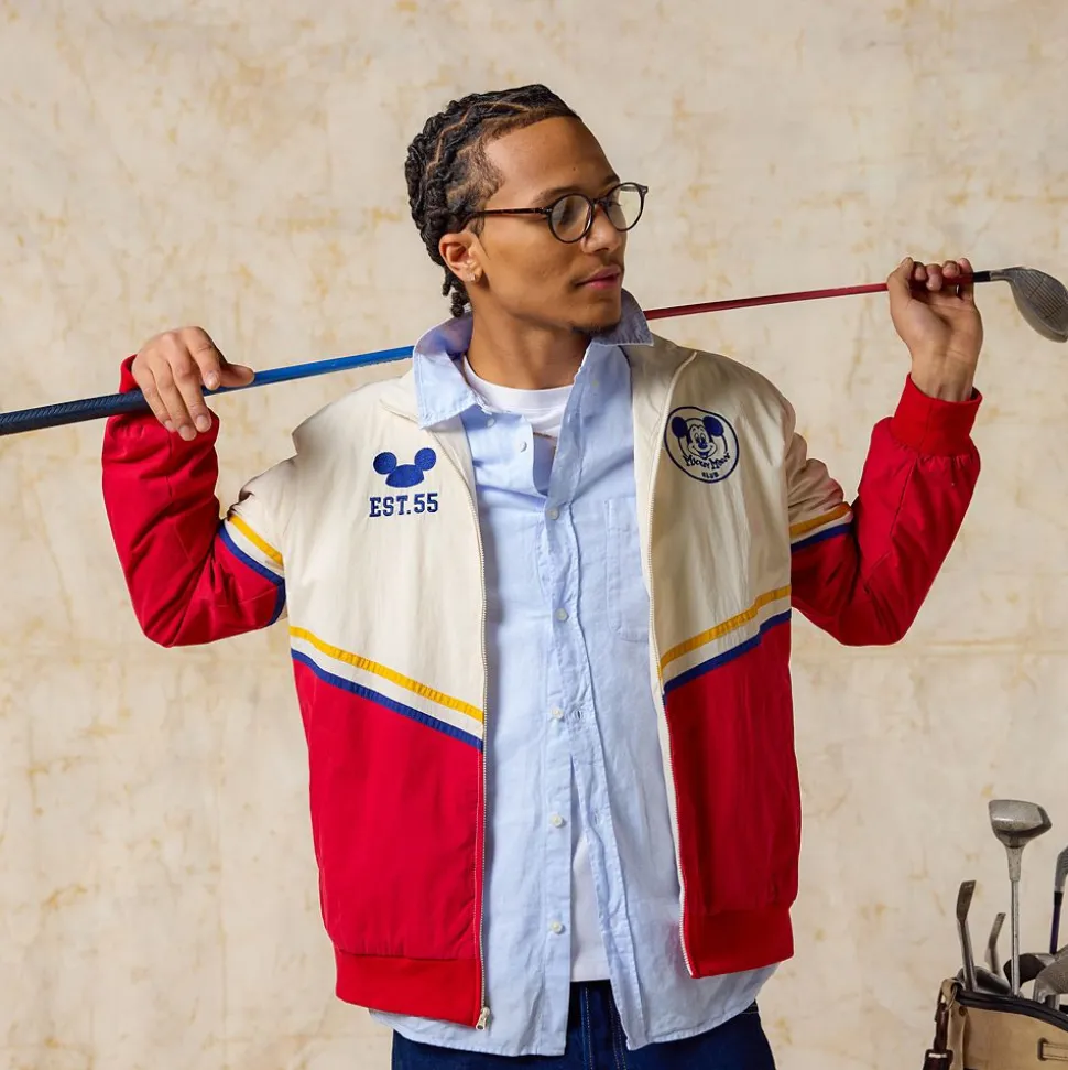 Mickey Mouse Club Windbreaker Jacket for Adults by Her Universe