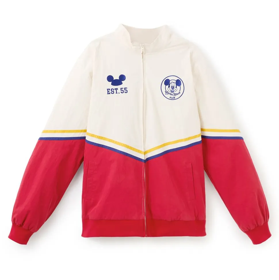 Mickey Mouse Club Windbreaker Jacket for Adults by Her Universe
