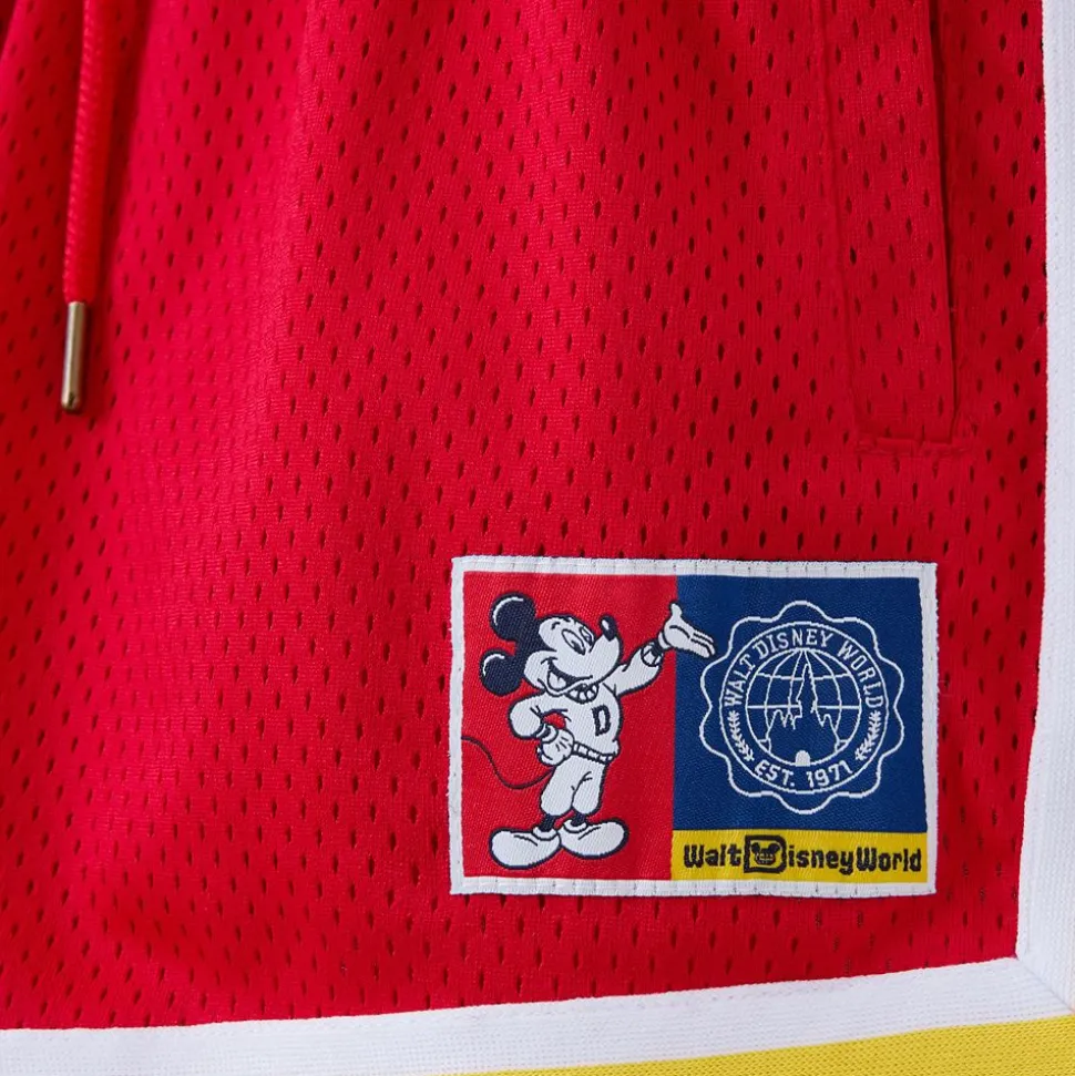Mickey Mouse Collegiate Shorts for Women