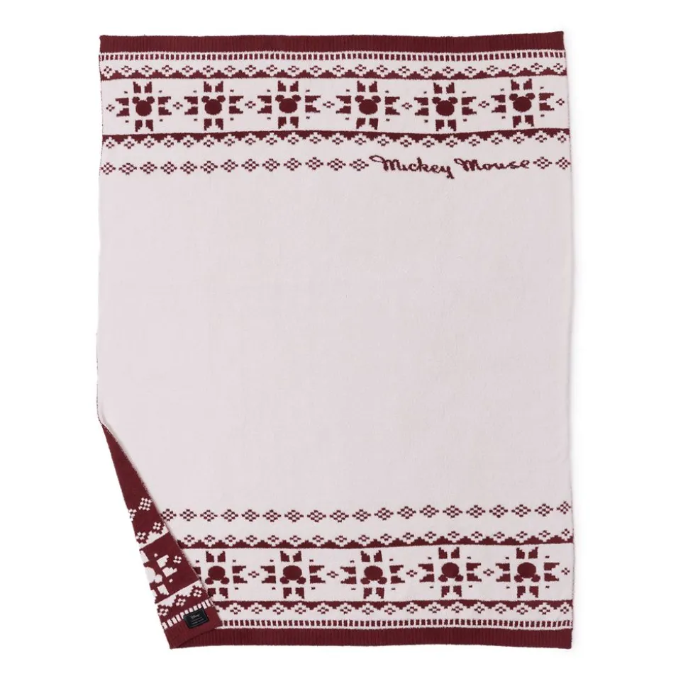 Mickey Mouse Fair Isle CozyChic® Blanket by Barefoot Dreams