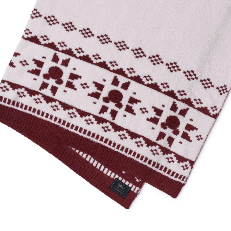 Mickey Mouse Fair Isle CozyChic® Blanket by Barefoot Dreams
